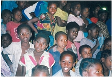 モザンビークの子供たち