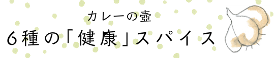 カレーの壺　健康　スパイス