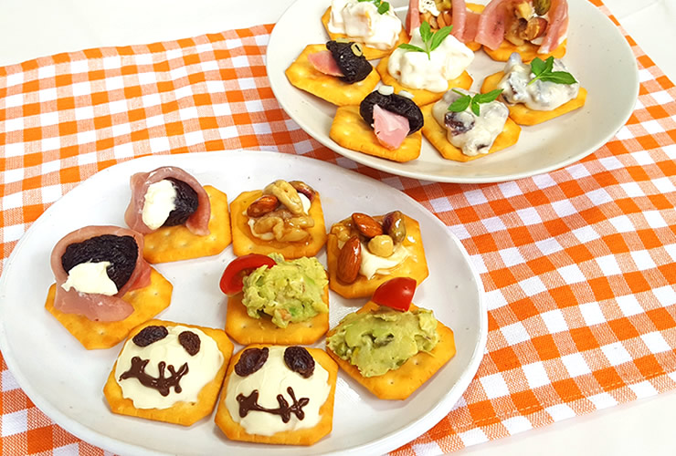 ドライフルーツのカナッペ 第3世界ショップ こだわりの食品レシピ ドライフルーツのカナッペ 第3世界ショップ こだわりの食品レシピ