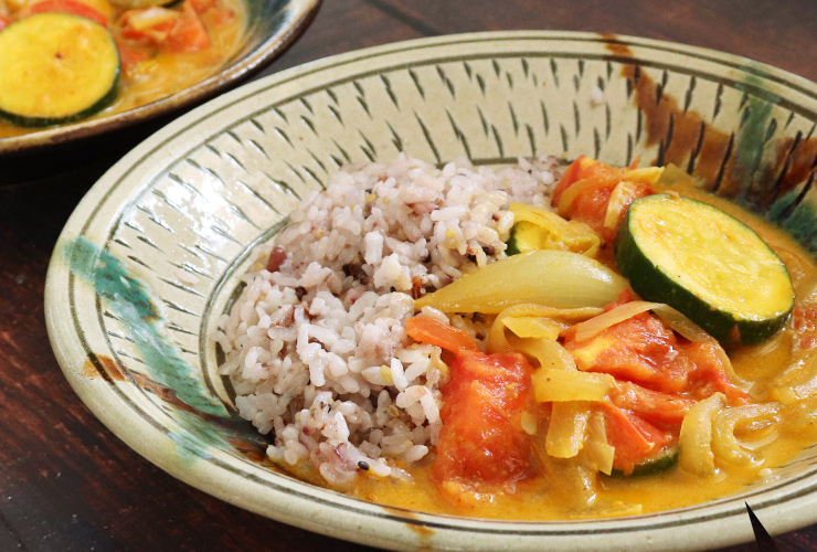 カレーの壺レシピ 野菜のトマトココカレー