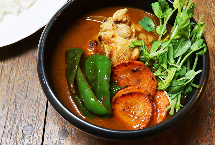 手羽元のスープカレー