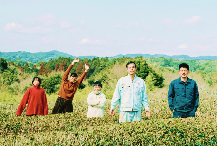 山口県で活動する学生耕作隊のメンバー