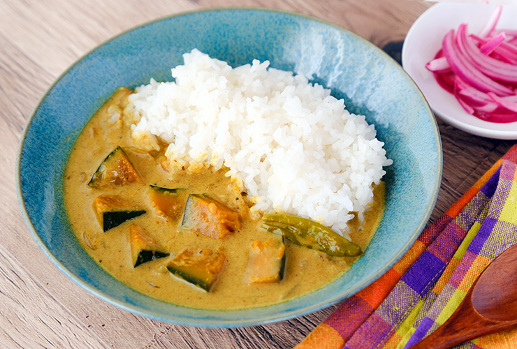 かぼちゃのココナッツカレー