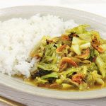 キャベツと桜えびのスリランカカレー