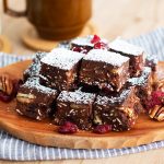 レンジで作れる、オートミールチョコケーキ