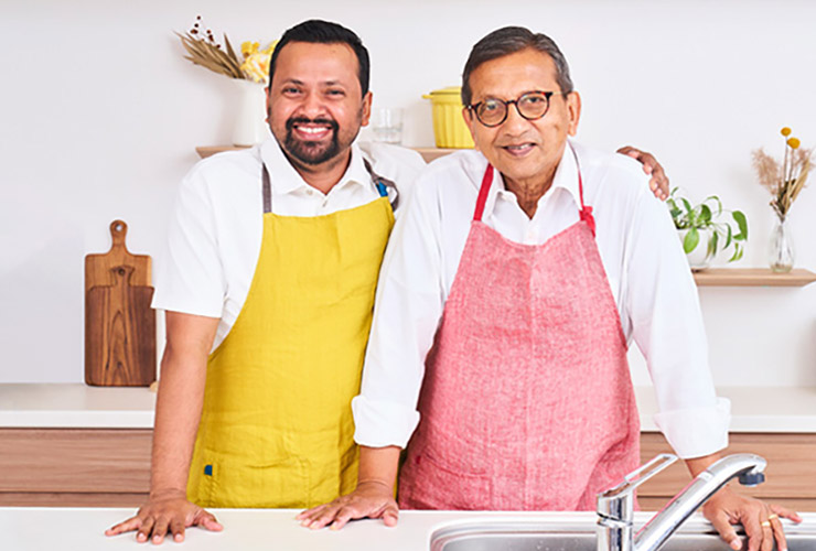 カレーの壺生産者 マリオさん一家