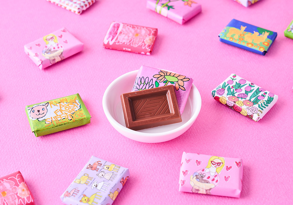 一口サイズチョコレート