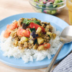 カレーの壺レシピ｜夏野菜のキーマカレー